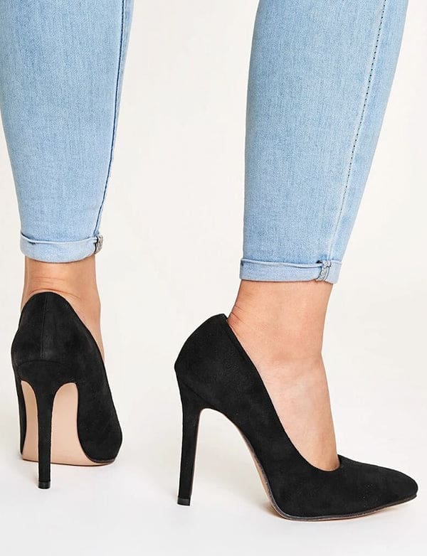 Chaussures à Talons Aiguilles en Suédine à Bout Pointu – Image 6