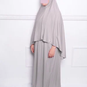 Ensemble de prière deux pièces gris