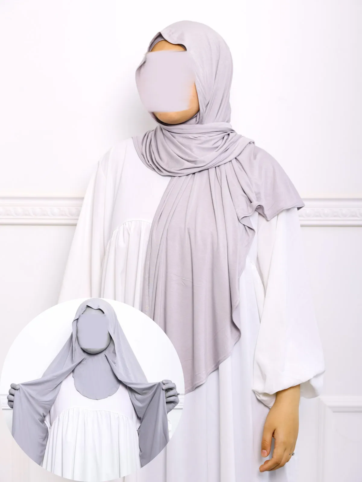 Hijab à enfiler jersey new generation – Image 4