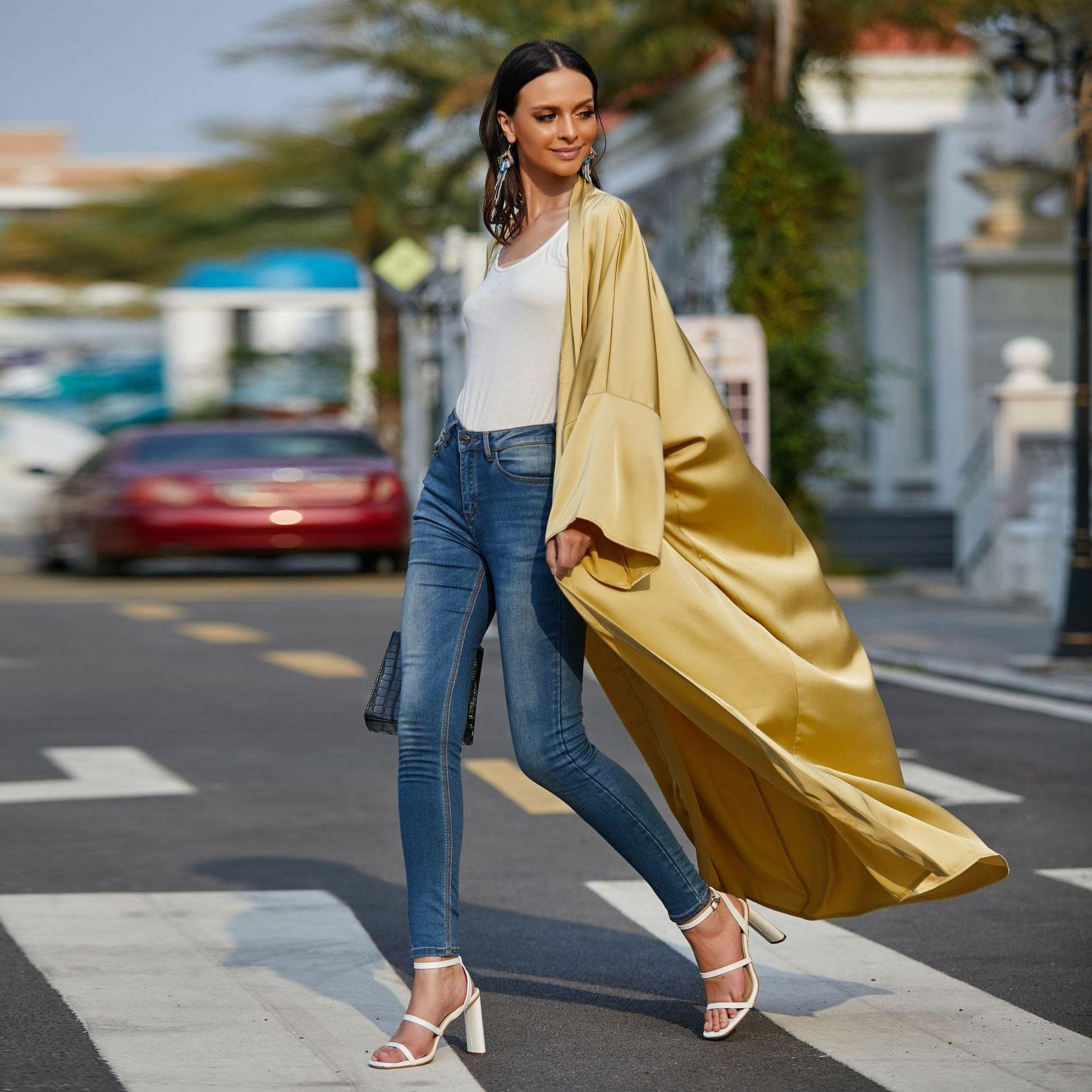 Abaya Kimono Dubaï Style – Image 4