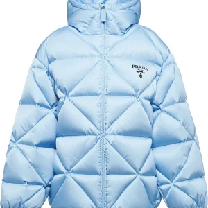 Prada Doudoune Ice Blue