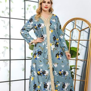 Djellaba MarocaineFemme Grande Taille