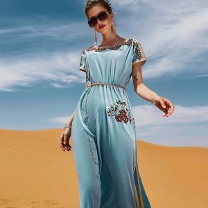 Djellaba Femmed’Été