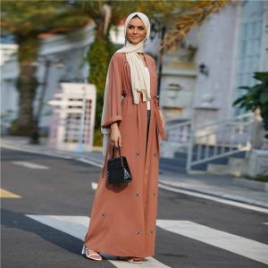 Djellaba Femme Marron
