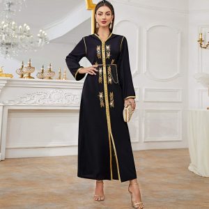 Djellaba FemmeNoir 2020