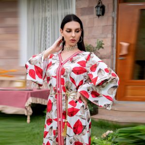 Robe Caftan Motif