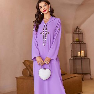 Djellaba MarocaineCapuche Femme