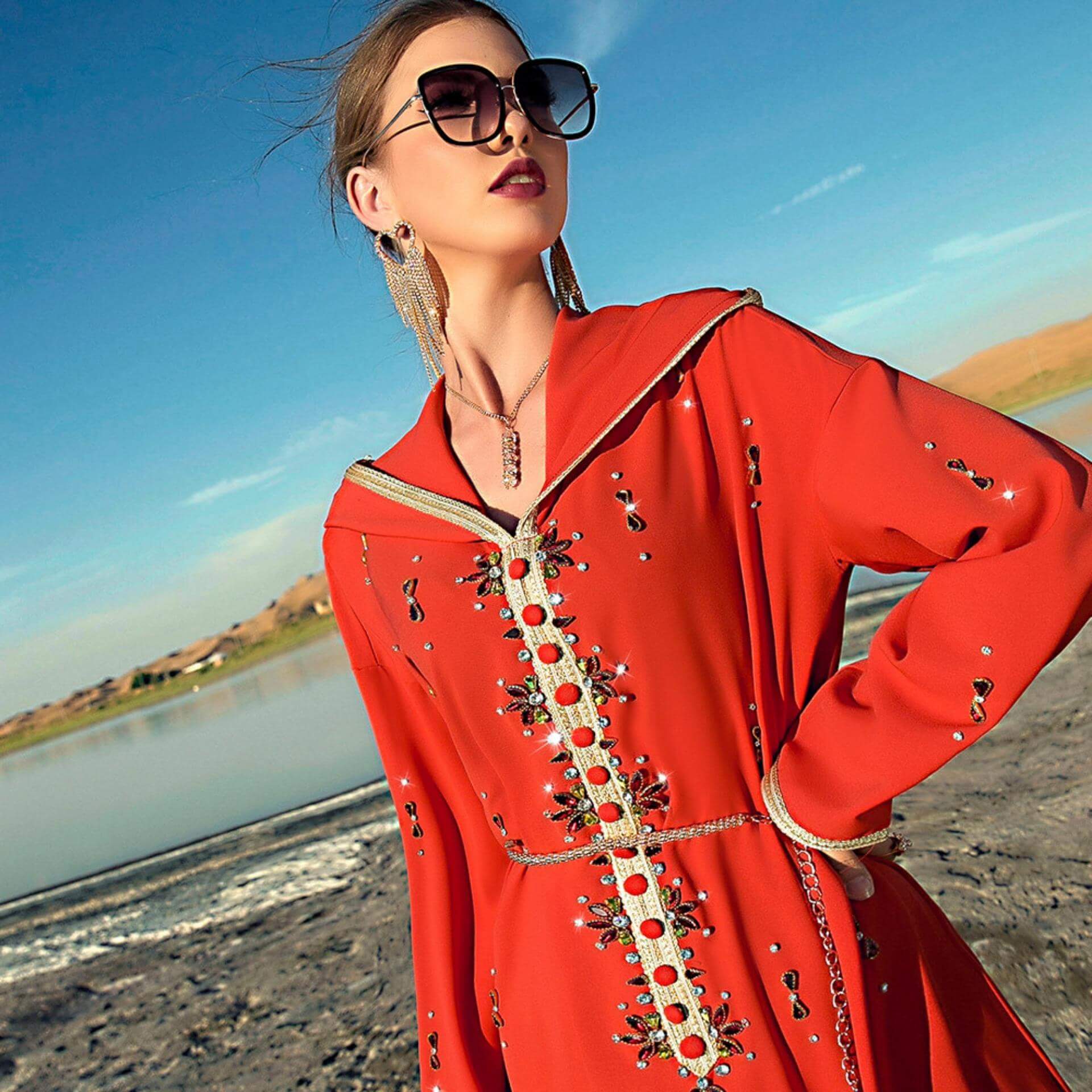 Djellaba Femme Randa – Image 4