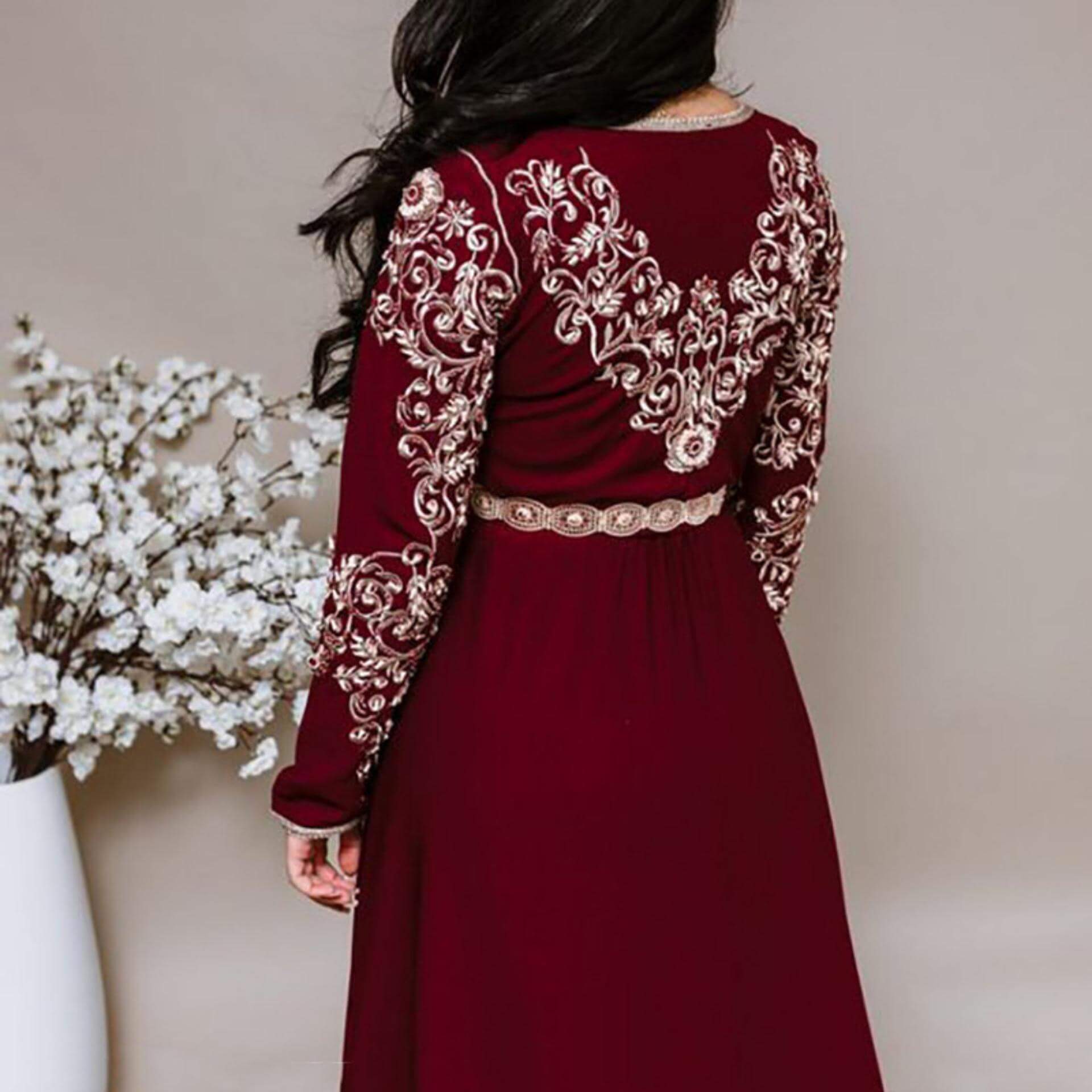 Caftan MariageBordeaux – Image 4