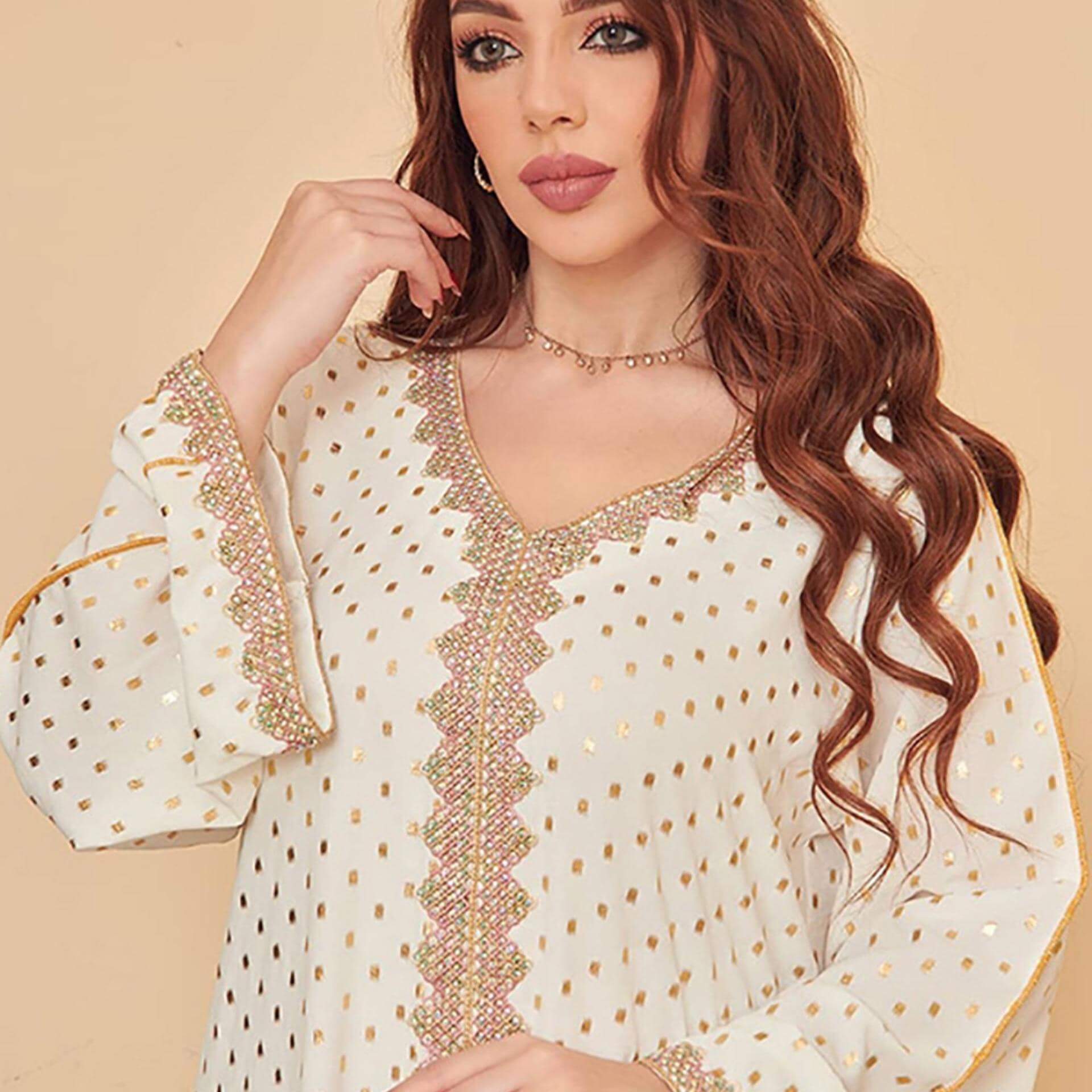 Caftan MarocainBlanche – Image 4