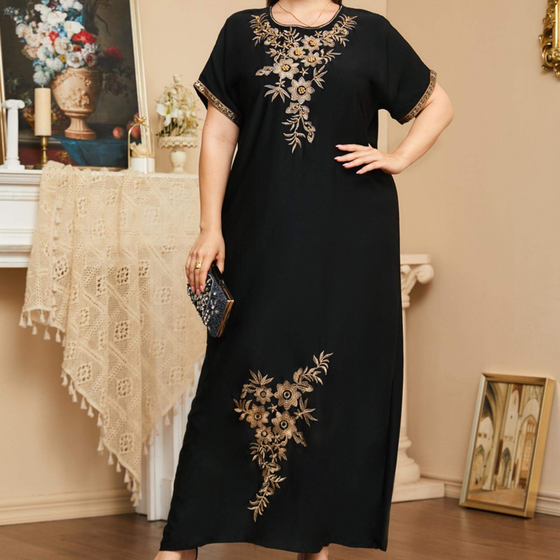Abaya DubaiGrande Taille – Image 5