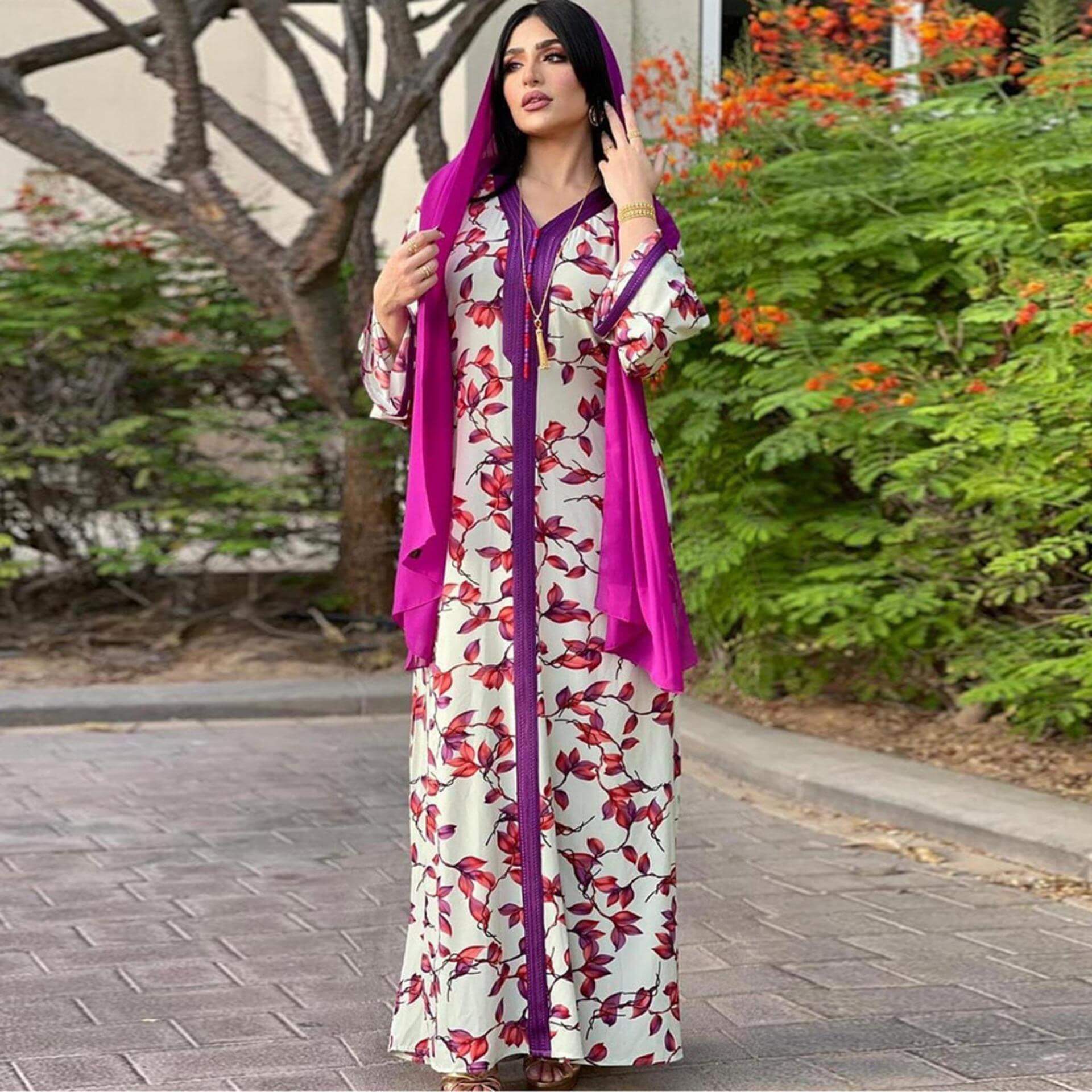 Caftan MarocainViolet – Image 5