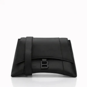 Balenciaga Hourglass Shiny Black