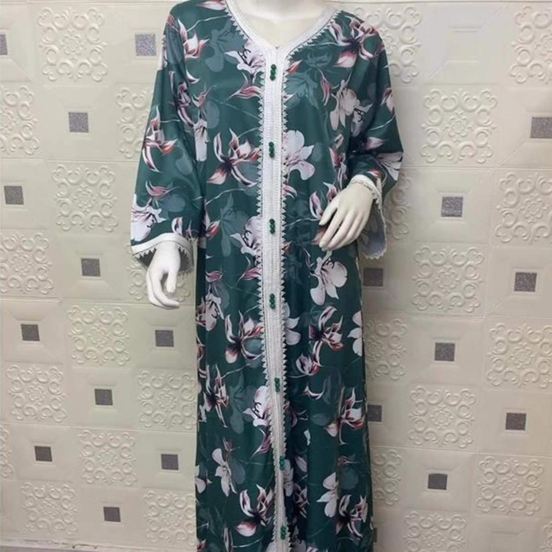 Caftan MarocainVert Moderne – Image 6