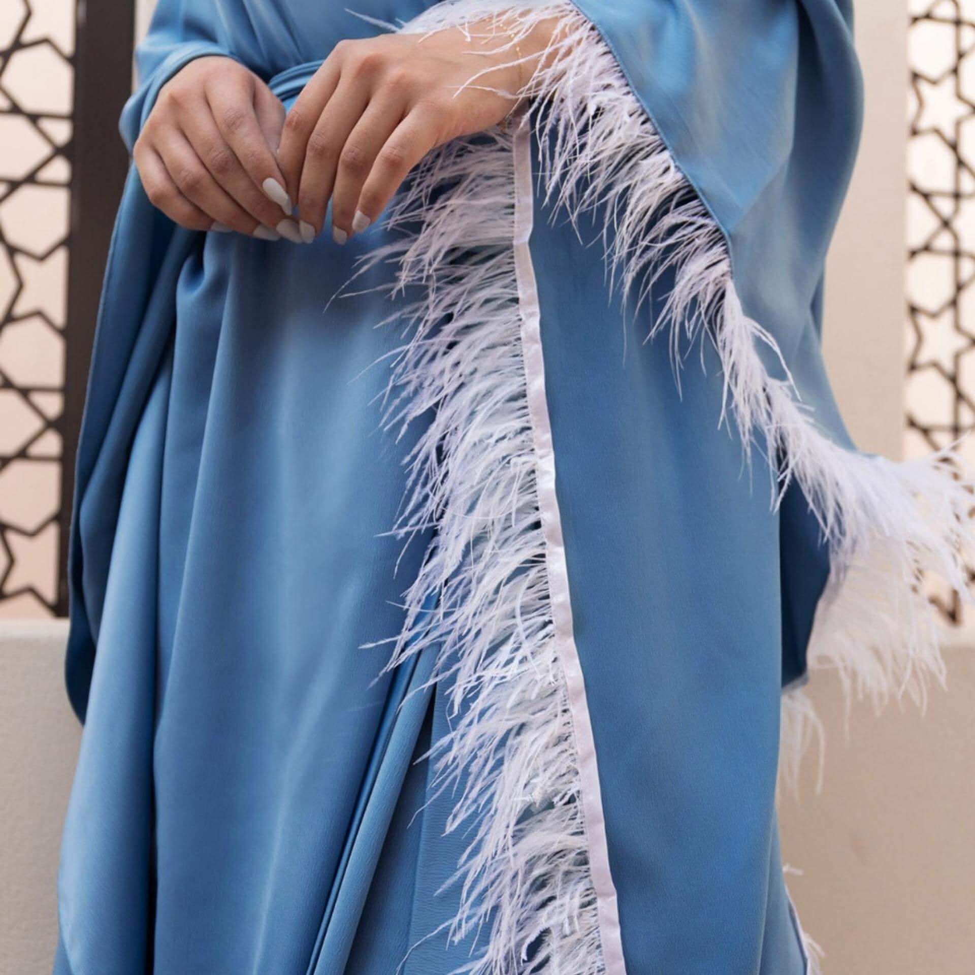 Abaya Femme Bleu – Image 5