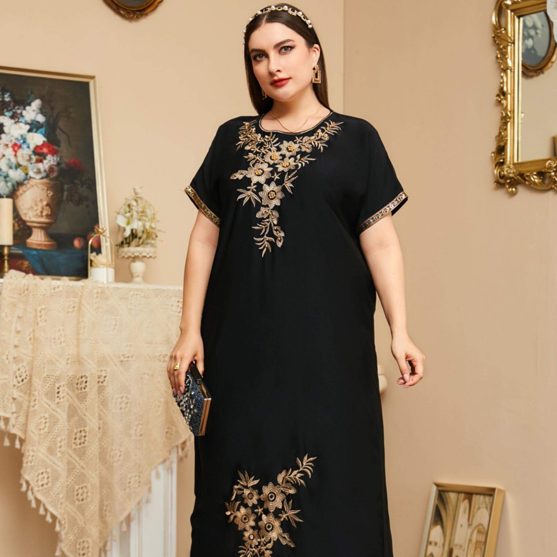 Abaya DubaiGrande Taille – Image 6