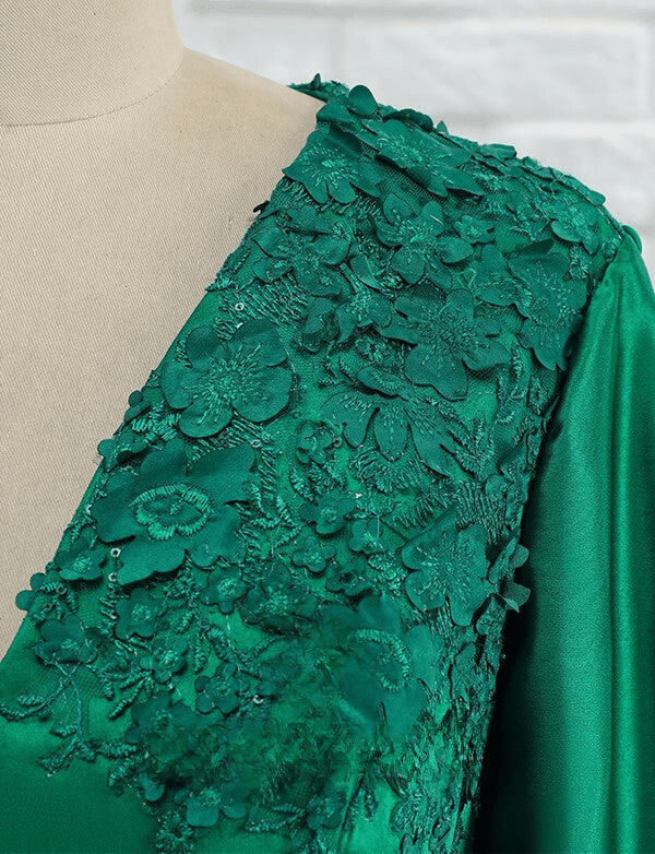 Caftan Robe de Mariage Vert – Image 8