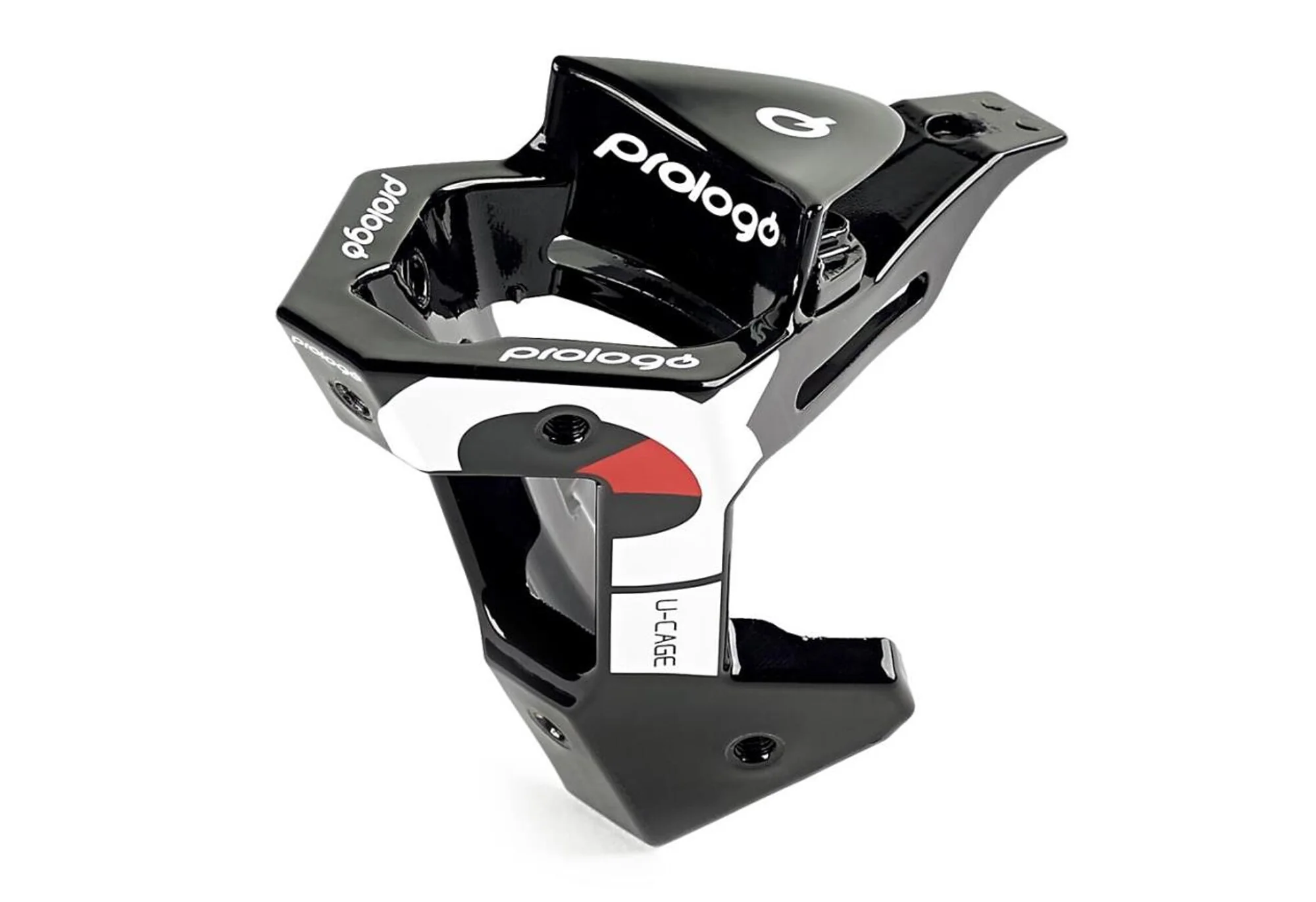 PROLOGO Support de selle Porte-Bidon Prologo U-Cage Triathlon Noir Blanc – Image 3