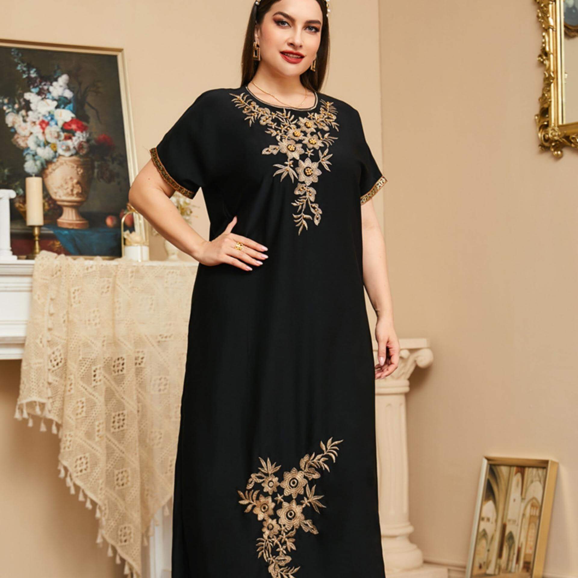 Abaya DubaiGrande Taille – Image 7