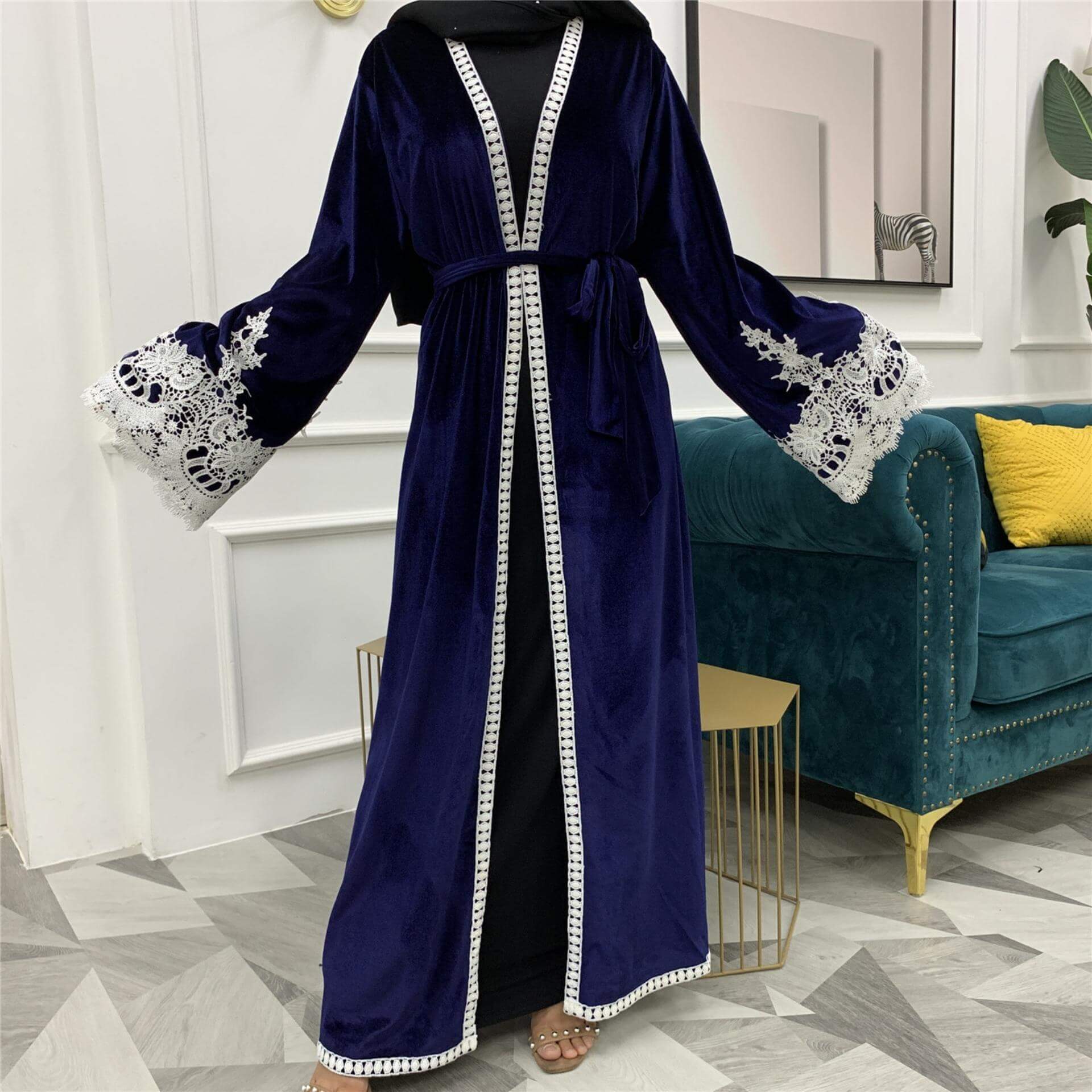 Abaya FemmeKimono Pas Cher – Image 2