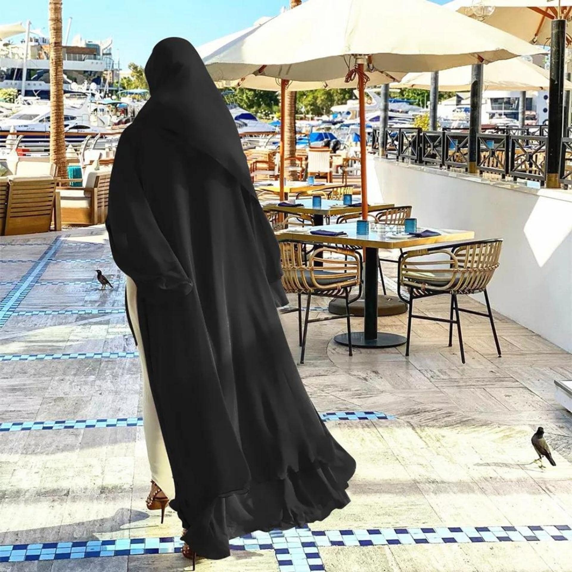 Abaya FemmeNoire Simple – Image 4