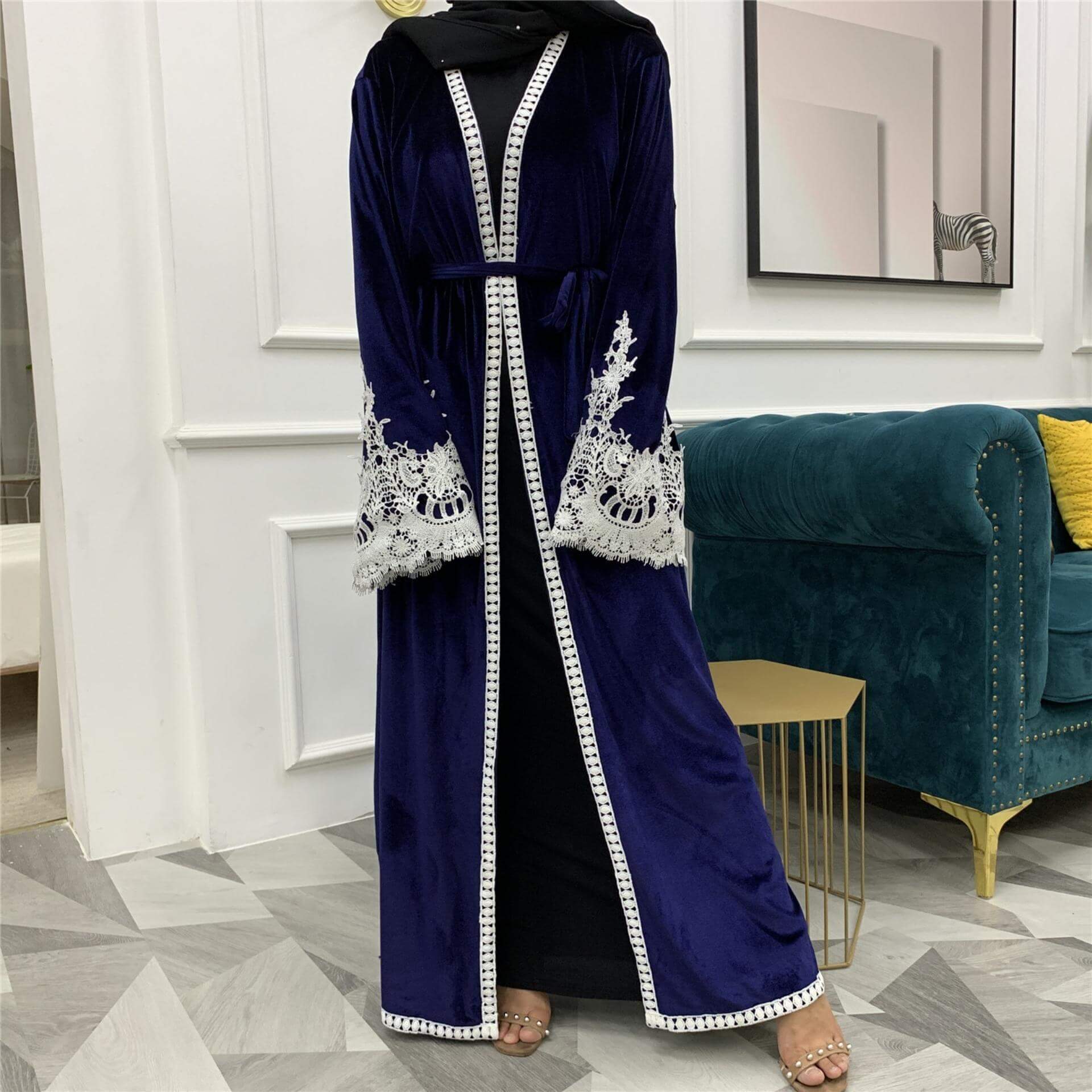 Abaya FemmeKimono Pas Cher – Image 4