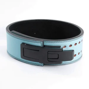 Ceinture de force à levier bleu ciel