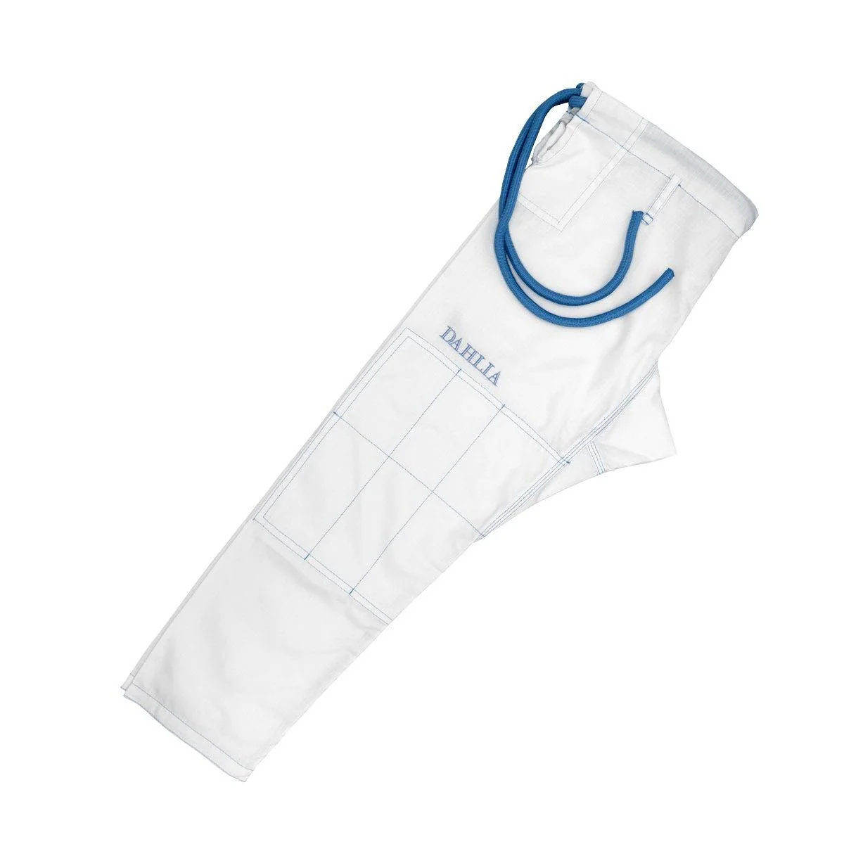 Kimono BJJ Gi Femme Dahlia FUJIMAE Blanc Bleu – Compétition IBJJF – Image 6