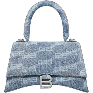 Balenciaga Hourglass BB Blue Denim