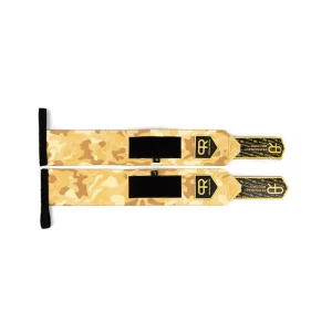 Bande poignet Camouflage jaune