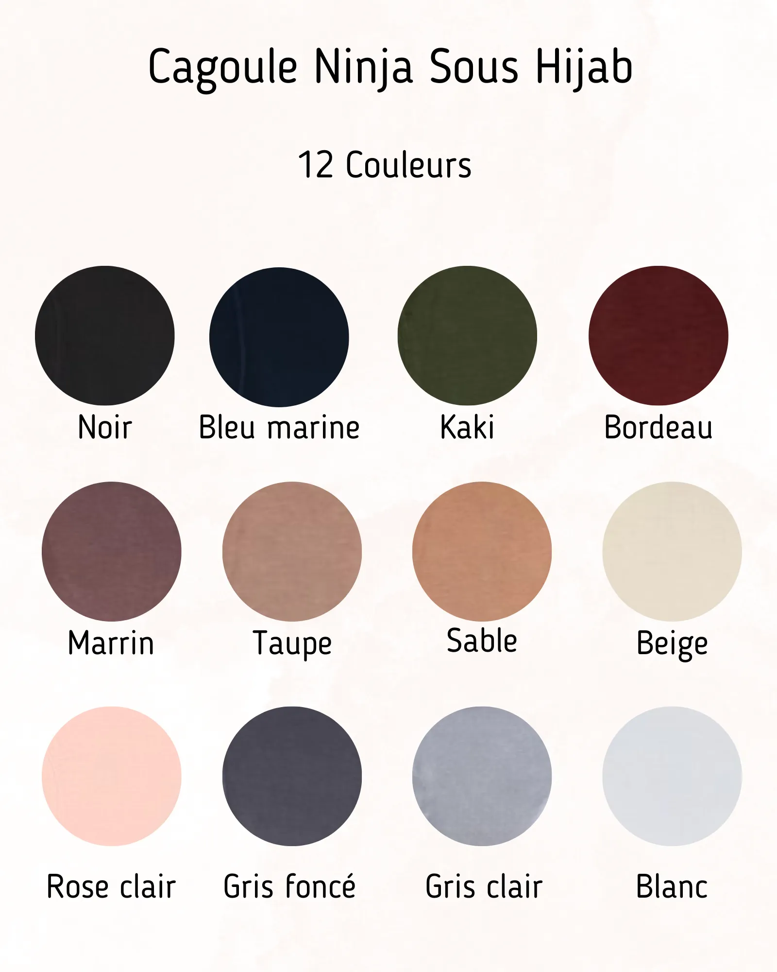 Cagoule Sous Hijab – Image 3