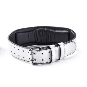 Ceinture de musculation blanche