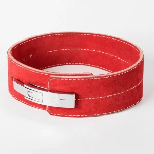 Ceinture de force à levier rouge clair