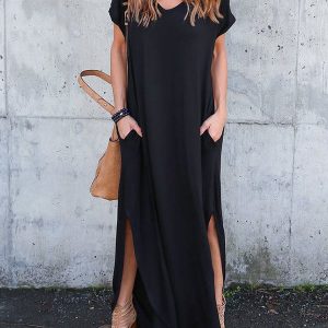 Robe de plage longue tunique bohème d&rsquo;été