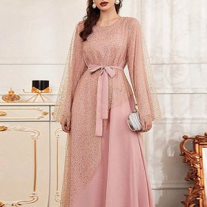 Mode Abaya Dubaï Musulman Hijab Robe Ramadan Femme