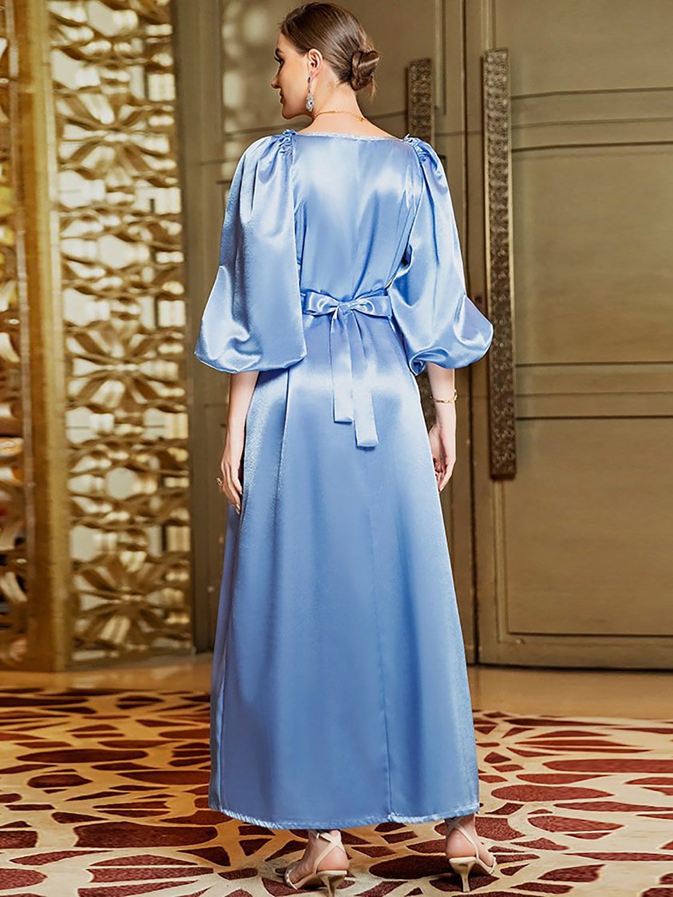 Caftan Robe sables mouvants – Image 4