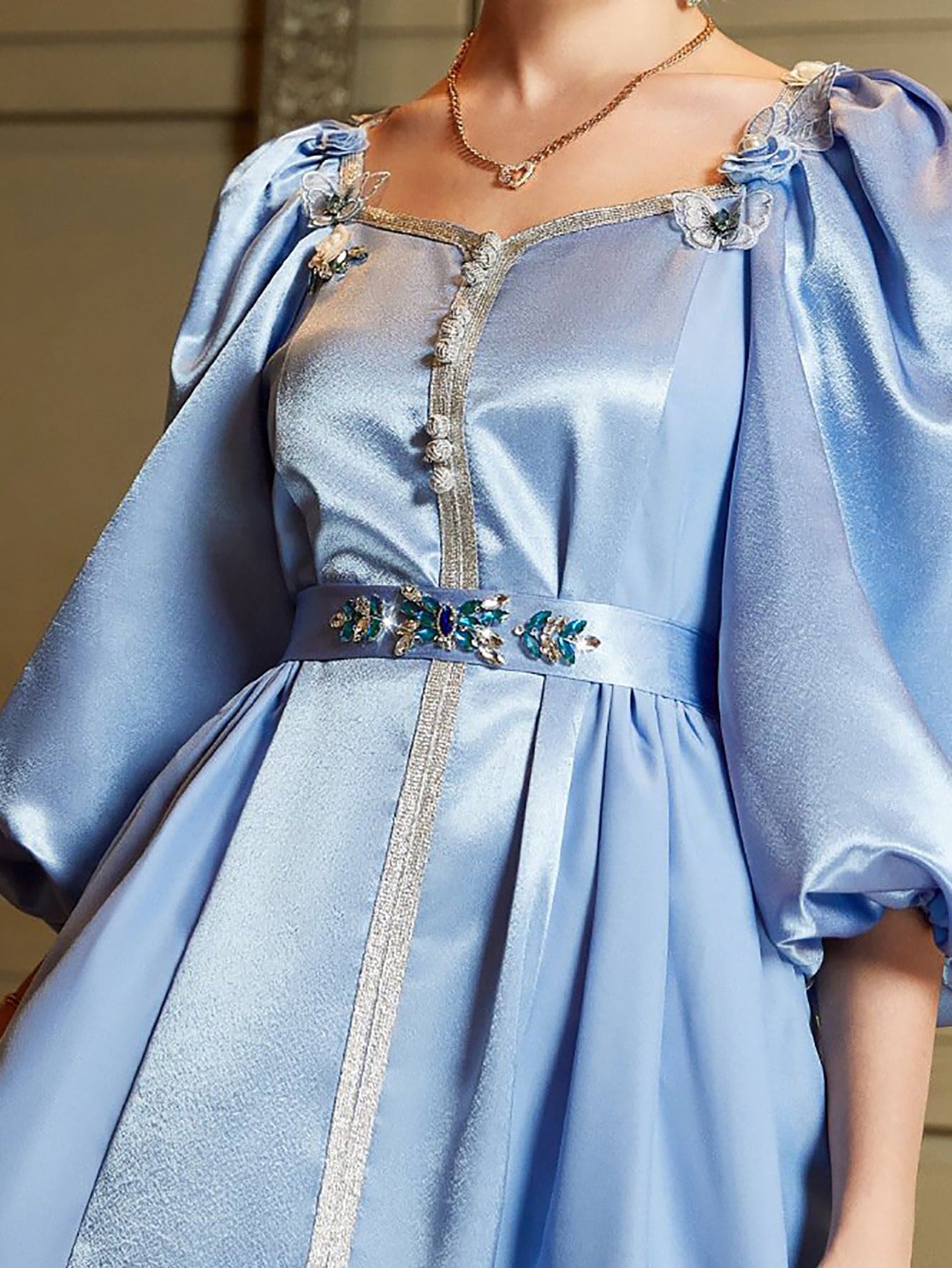 Caftan Robe sables mouvants – Image 6