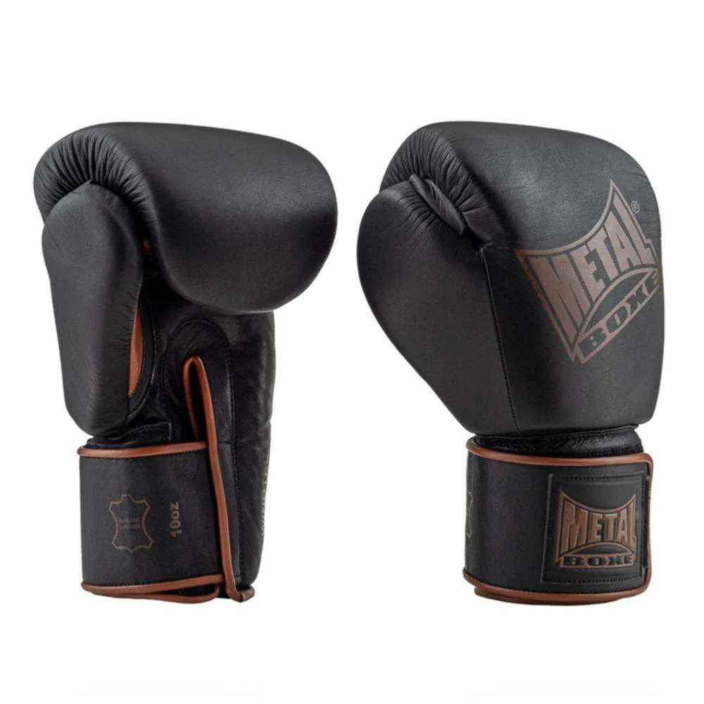 Gants de Boxe en Cuir Metal Boxe Apollon