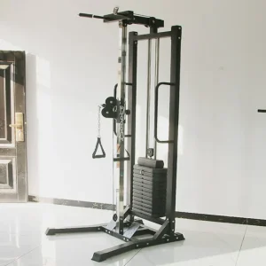 Cable machine musculation