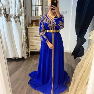 Caftan MariageBleu Roi