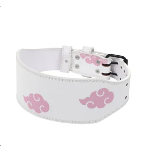 Ceinture de musculation akatsuki blanche