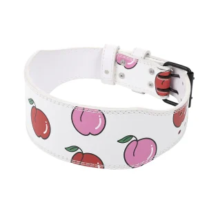 Ceinture de musculation rose blanc