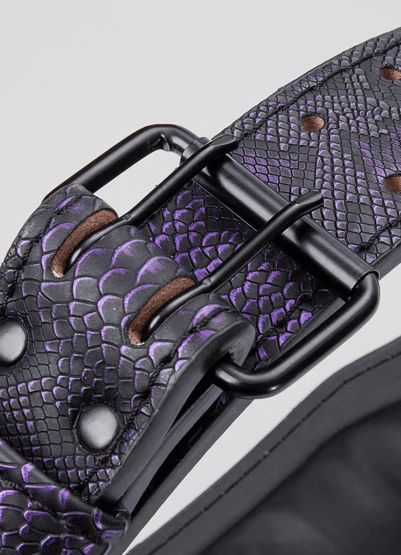 Ceinture de musculation violette – Image 5