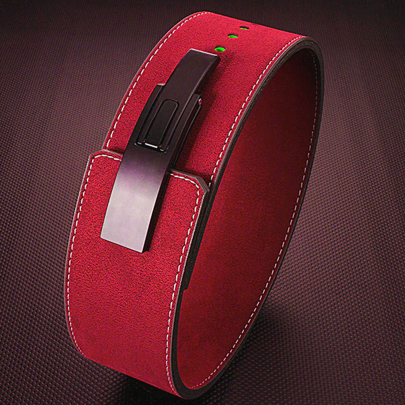 Ceinture force athlétique rouge – Image 7