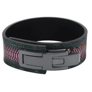 Ceinture levage peau de serpent