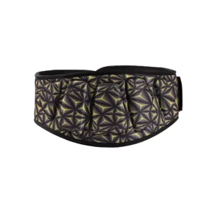 Ceinture lombaire relief jaune