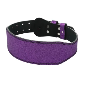 Ceinture muscu mauve