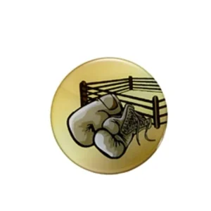 Centre autocollant Epoxy Boxe 2.5 cm