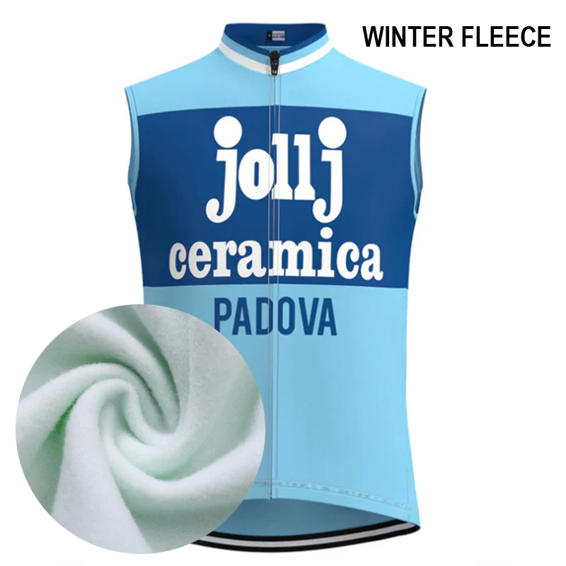 Coupe-Vent Cyclisme Sans Manches HIVER JOLLJ CERAMICA – Image 2