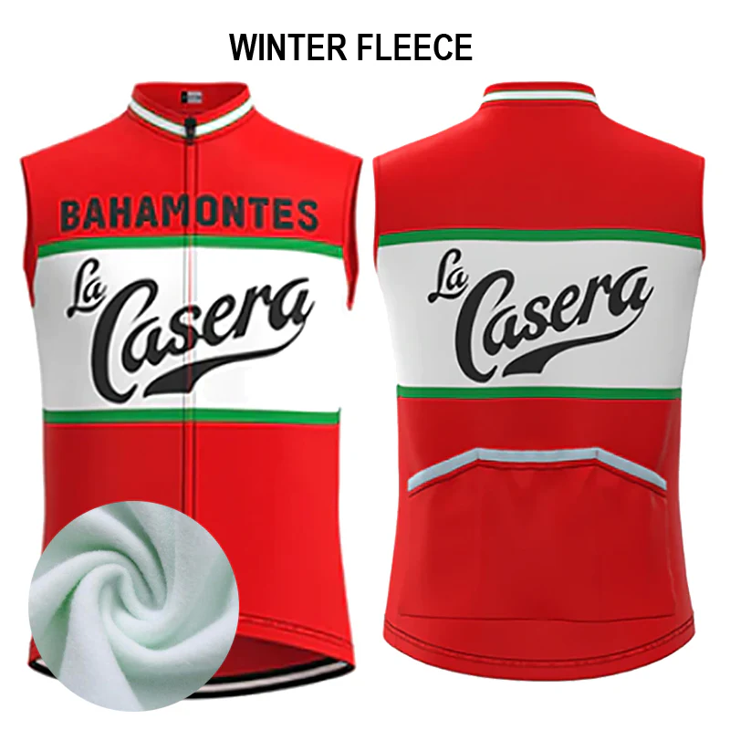 Coupe-Vent Cyclisme Sans Manches HIVER LA CASERA